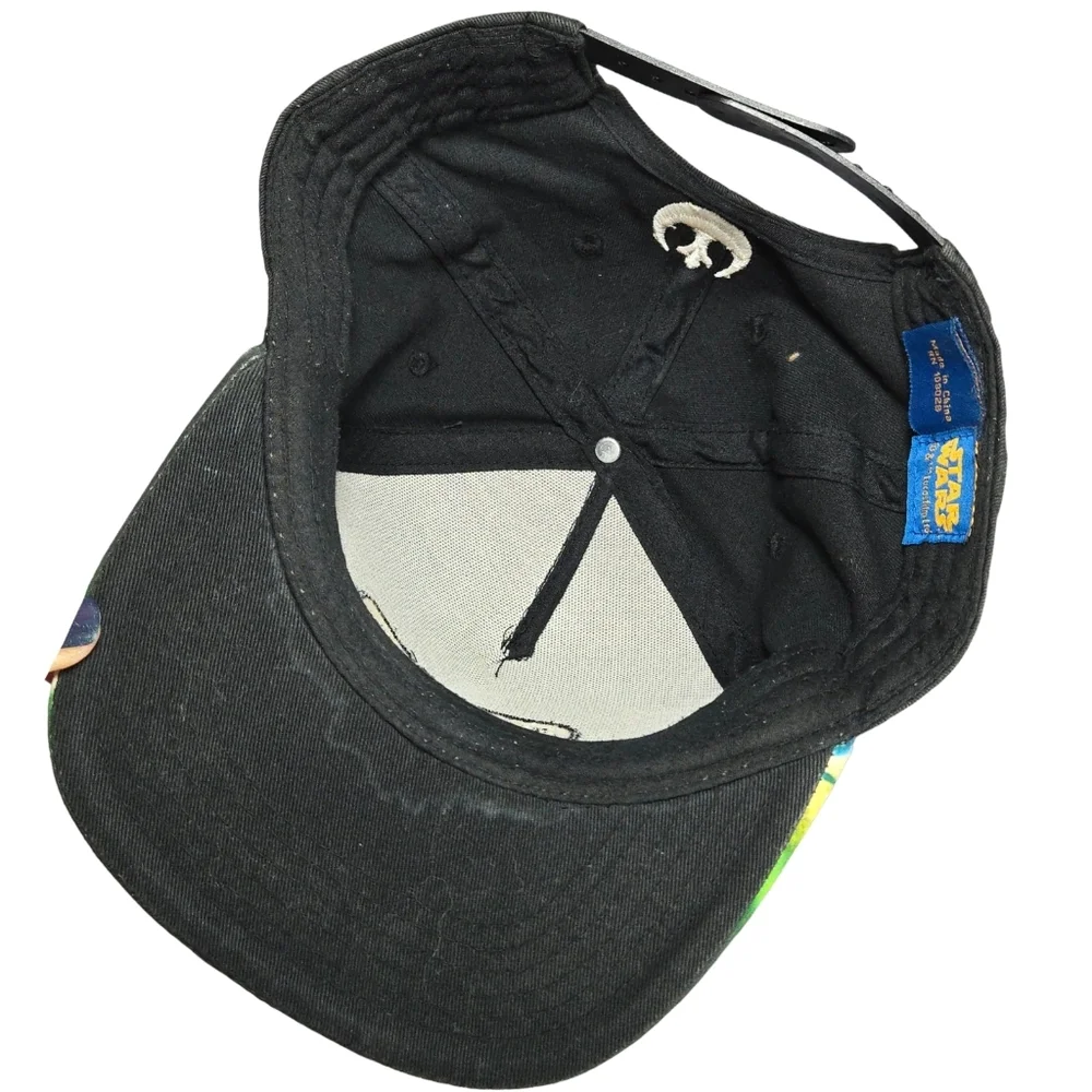 Star Wars Kids Hat - Black and Green Yoda Design